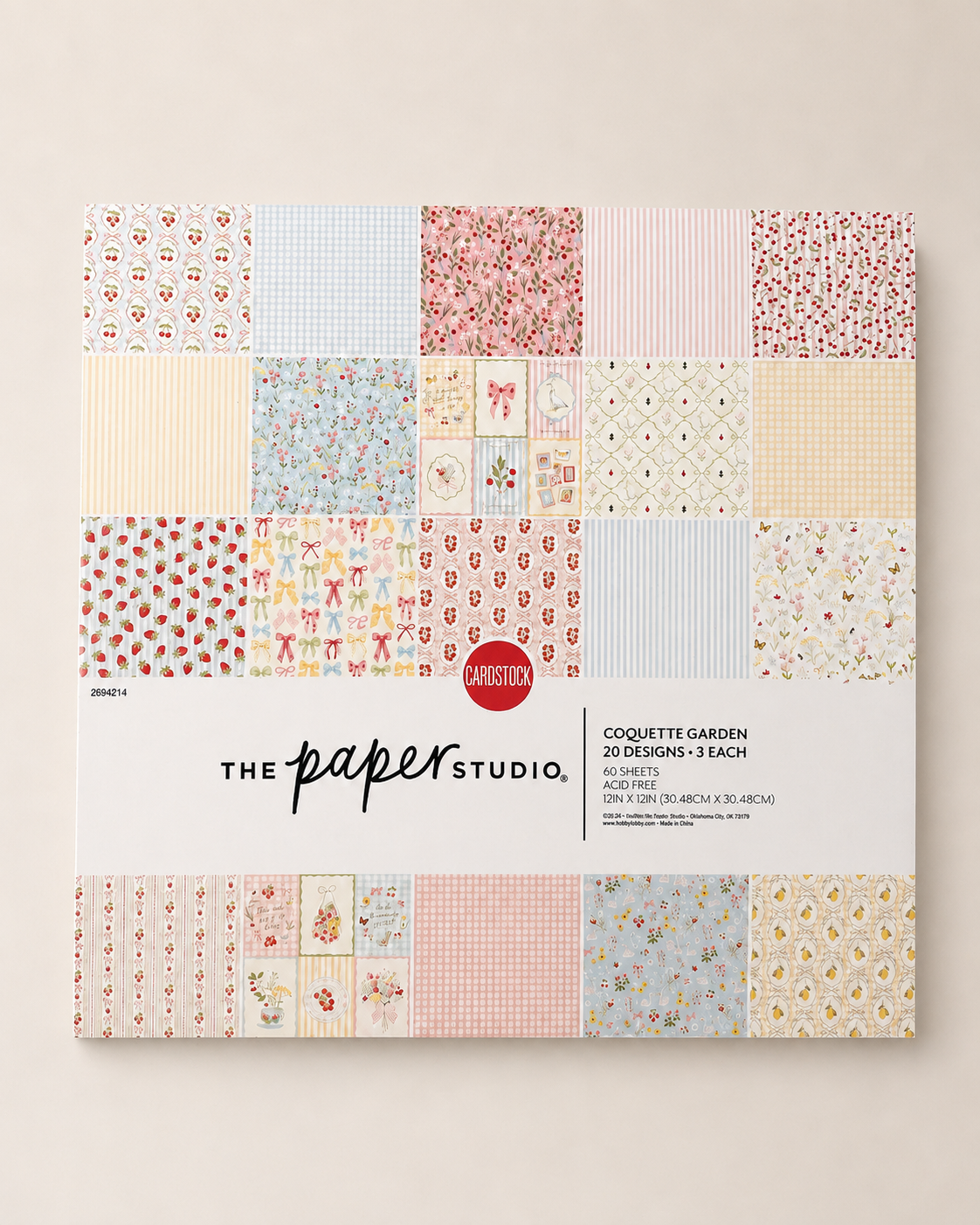 Block con hojas de diseños variados para journaling