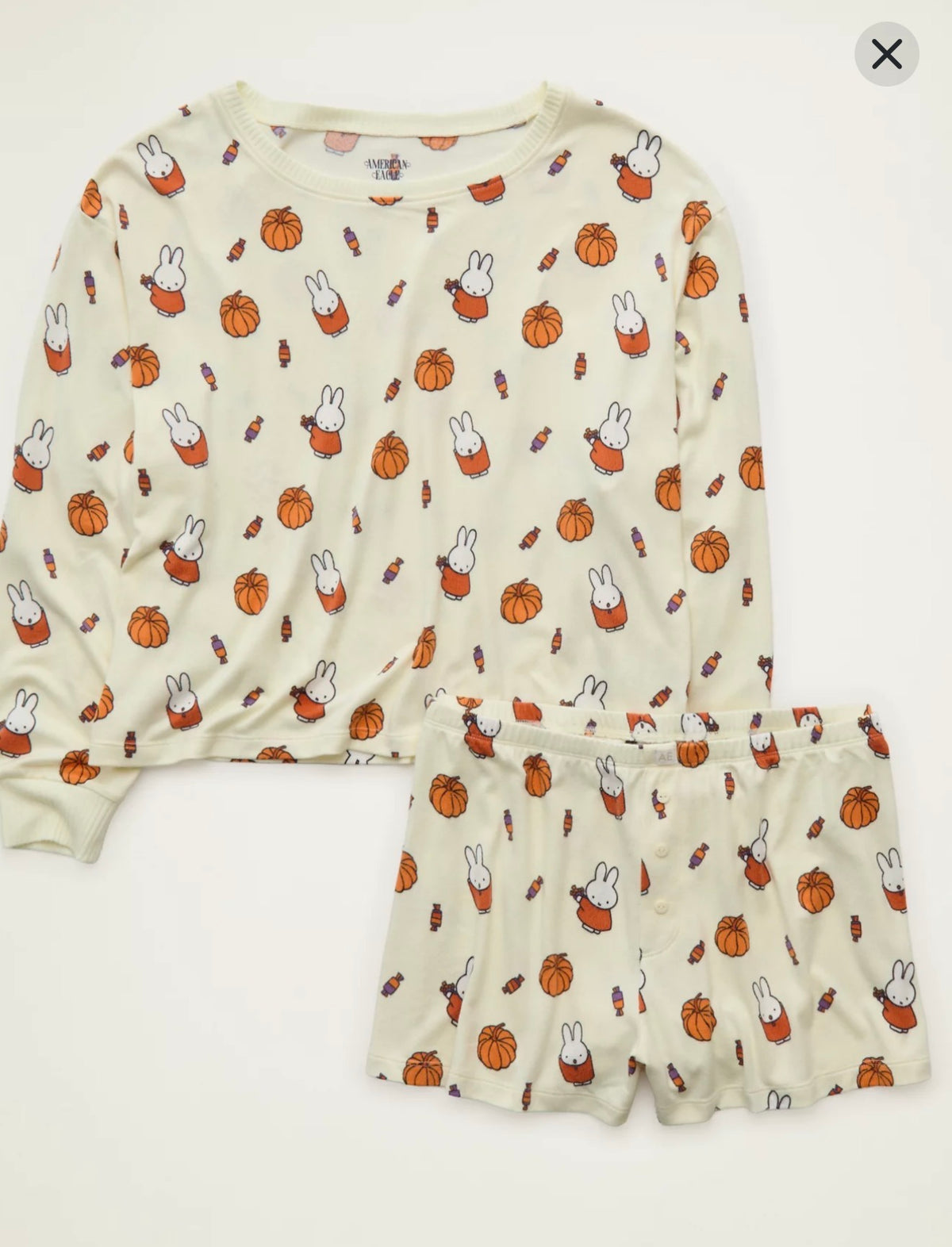 Pijama Miffy Halloween 🎃 🐰 (se envía en 2 semanas a partir de tu compra)