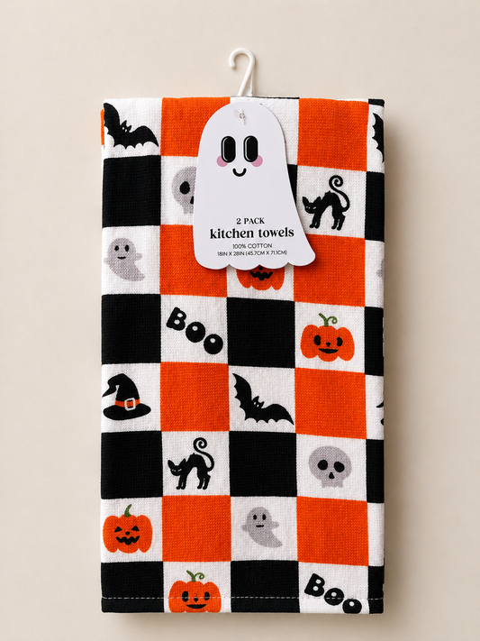 Toalla de cocina Halloween (2 piezas)