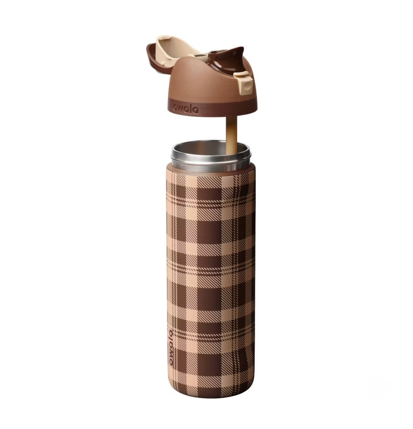 Owala edición especial - “Plaid and Simple” 24oz  (se envía en 2 semanas a partir de tu compra)