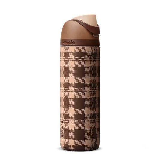Owala edición especial - “Plaid and Simple” 24oz  (se envía en 2 semanas a partir de tu compra)