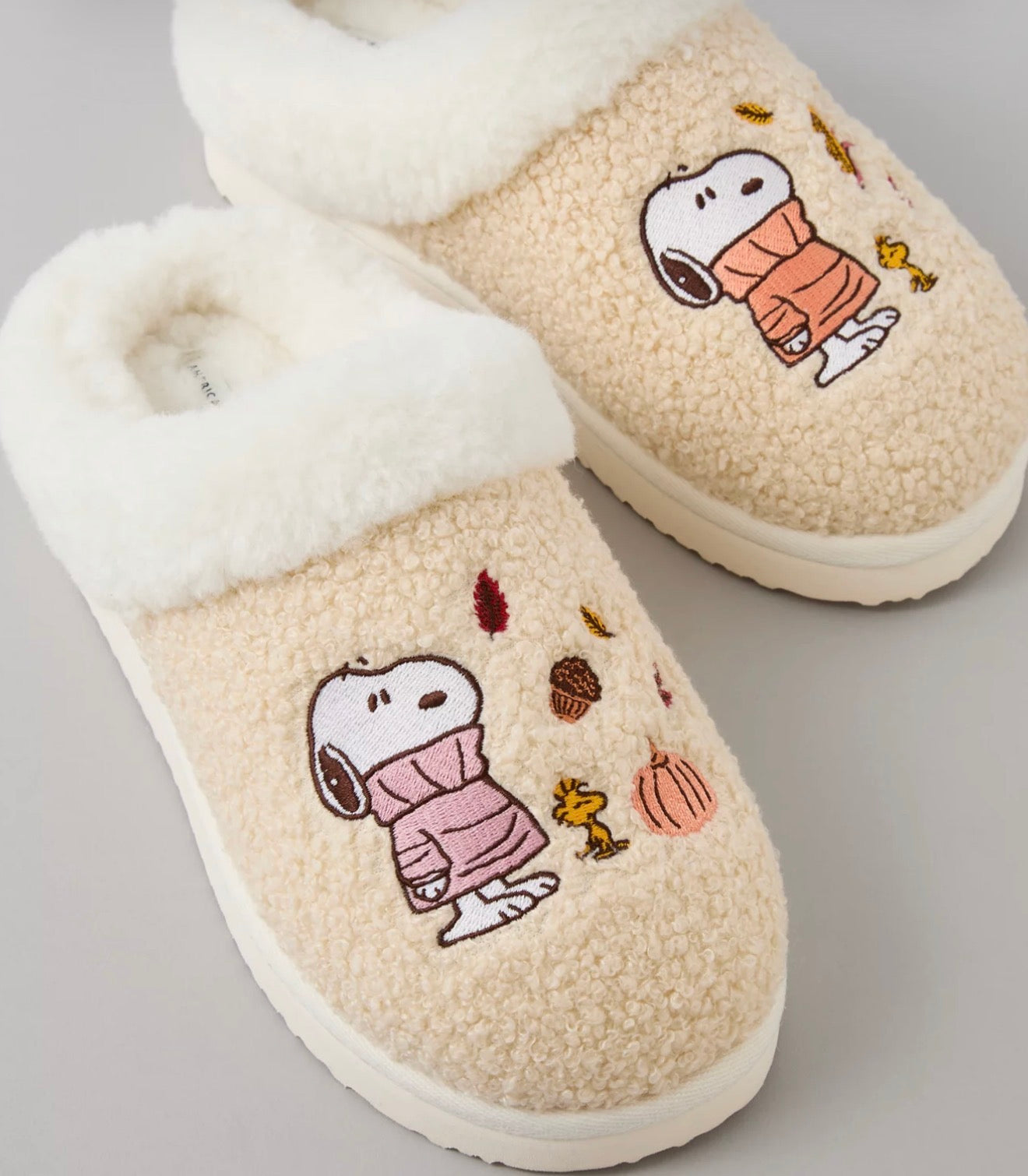 Pantuflas snoopy fall 🍂 (se envía en 2 semanas a partir de tu compra)