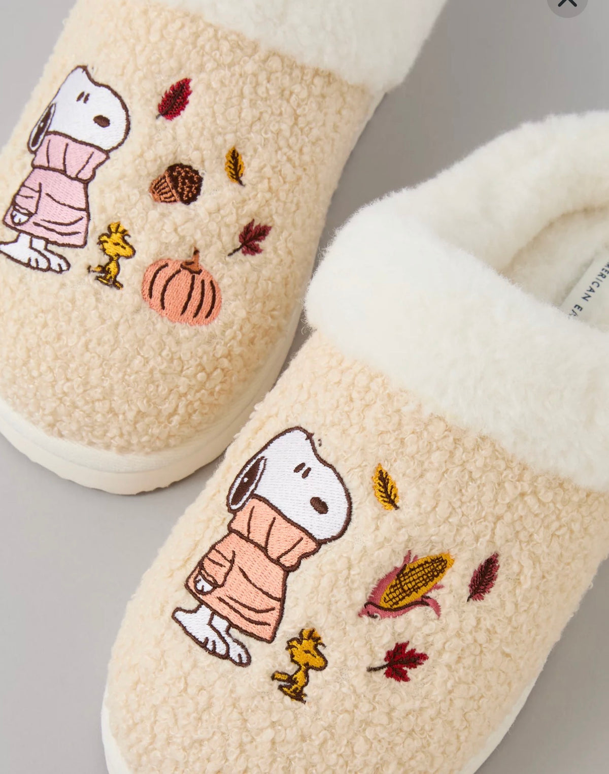 Pantuflas snoopy fall 🍂 (se envía en 2 semanas a partir de tu compra)