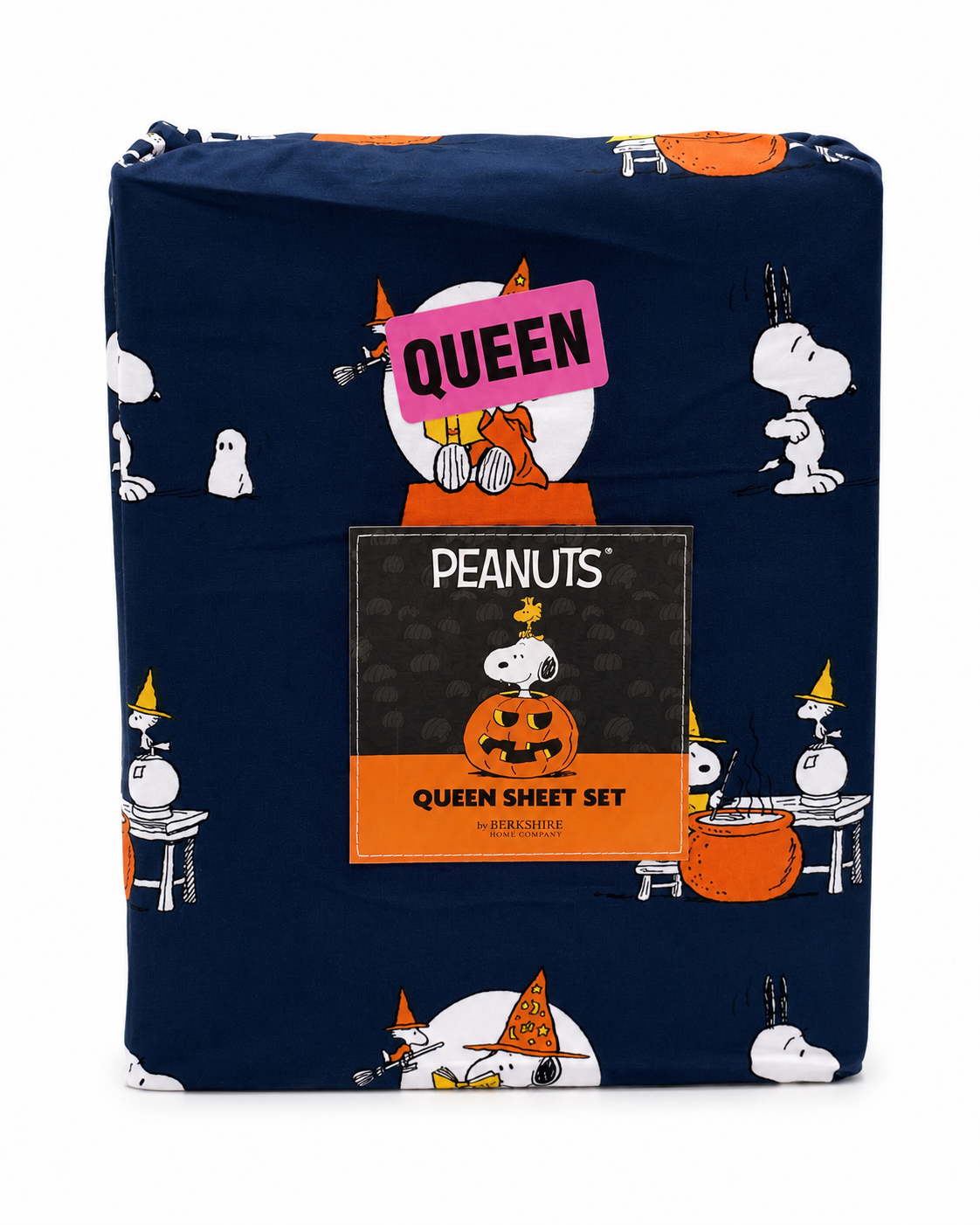 Sábanas snoopy Halloween en color azul marino