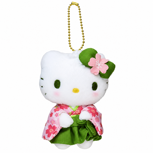 Hello Kitty llavero verde