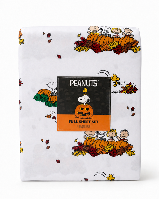 sábanas snoopy print hojas de otoño 🍂