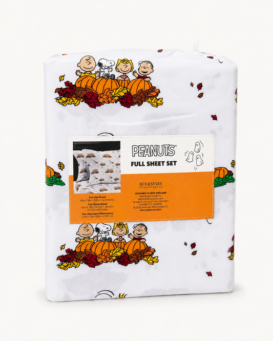 sábanas snoopy print hojas de otoño 🍂